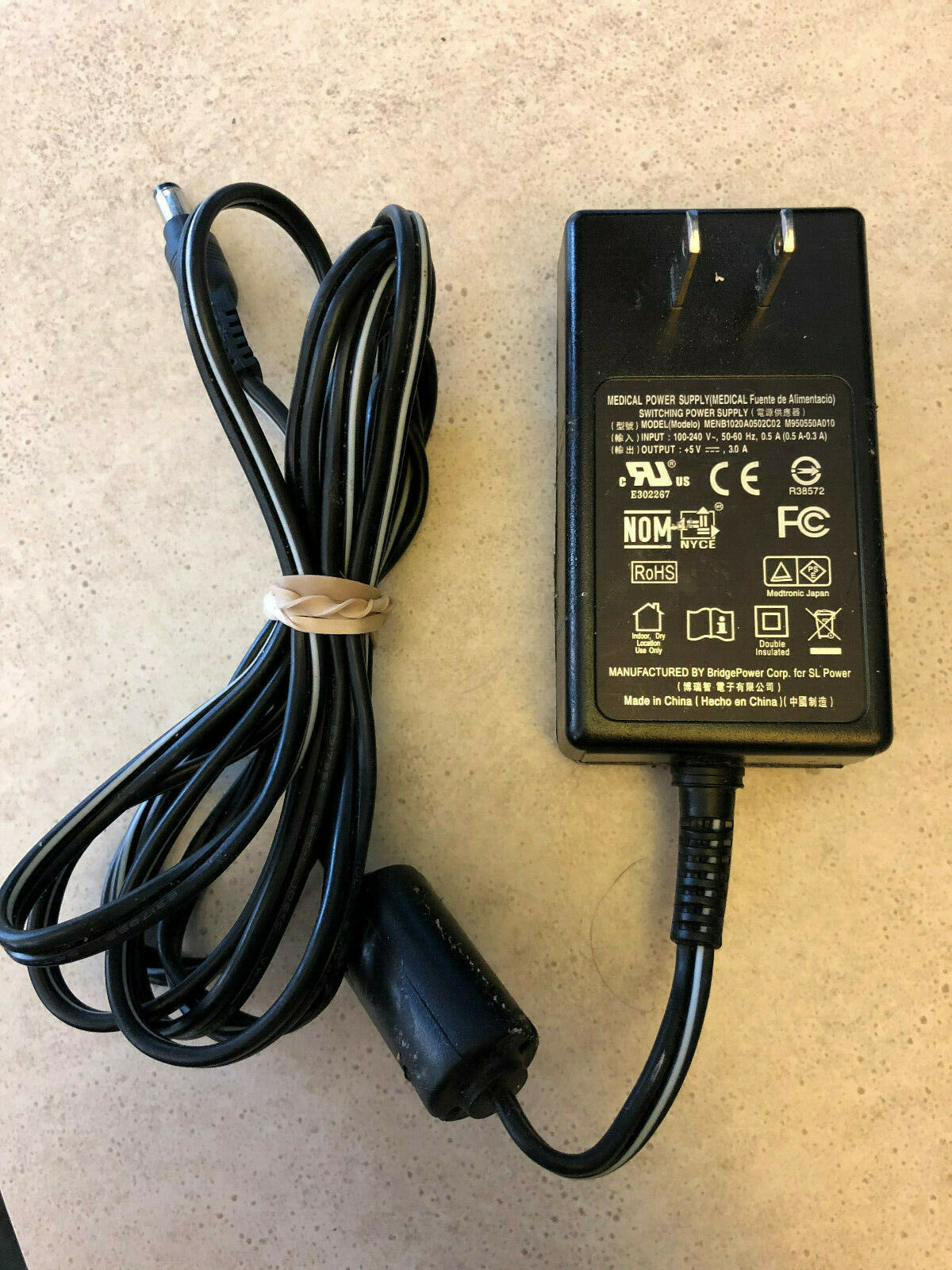New AULT 5v 3a MENB1020A0502C02 M950550A010 Medical Power Supply AC Adapter Specification: Brand